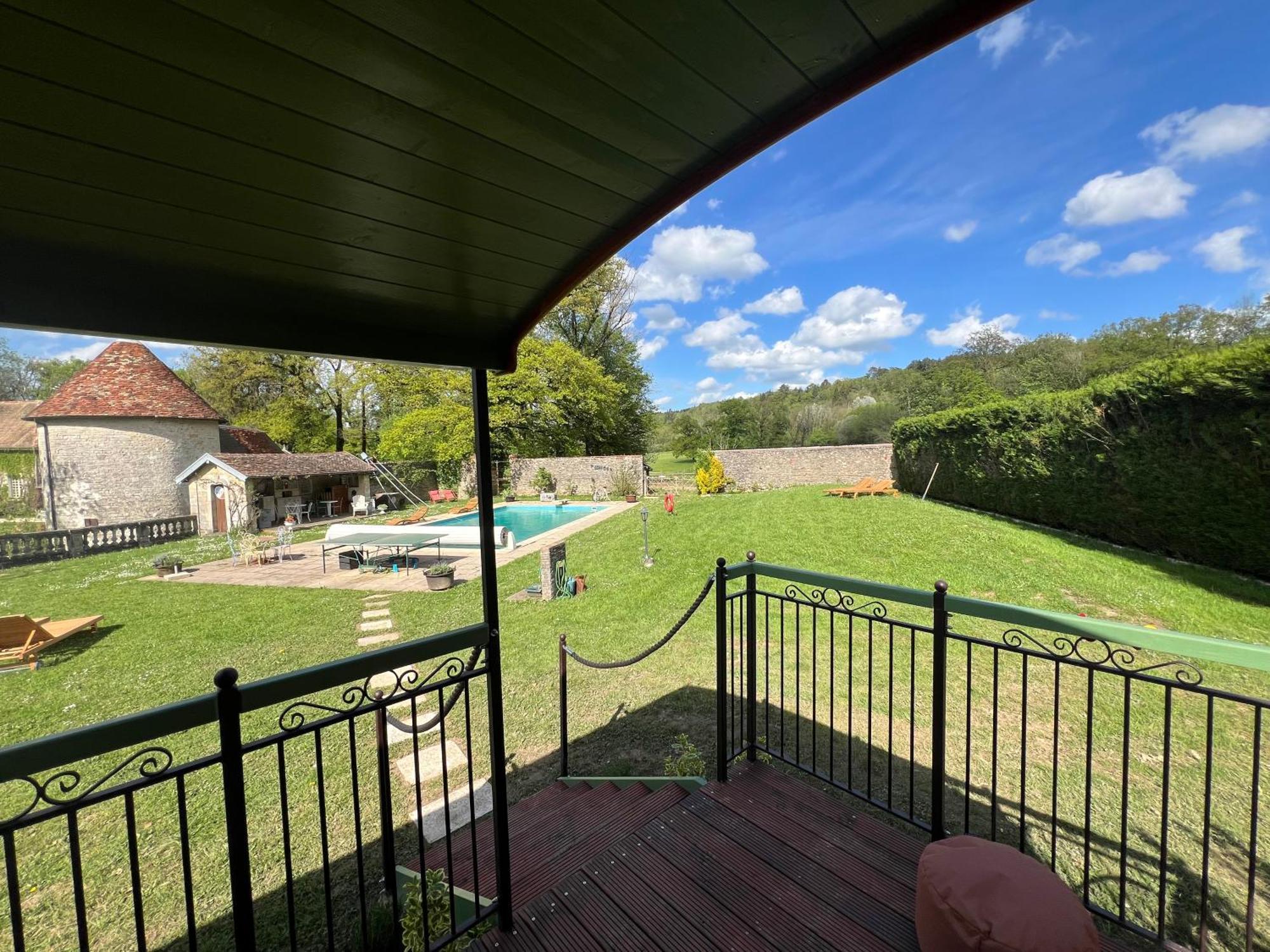 Bed and Breakfast La Roulotte Deluxe De Malpas Quingey Екстер'єр фото